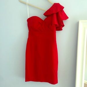 Hello Molly One Shoulder Mimi Dress